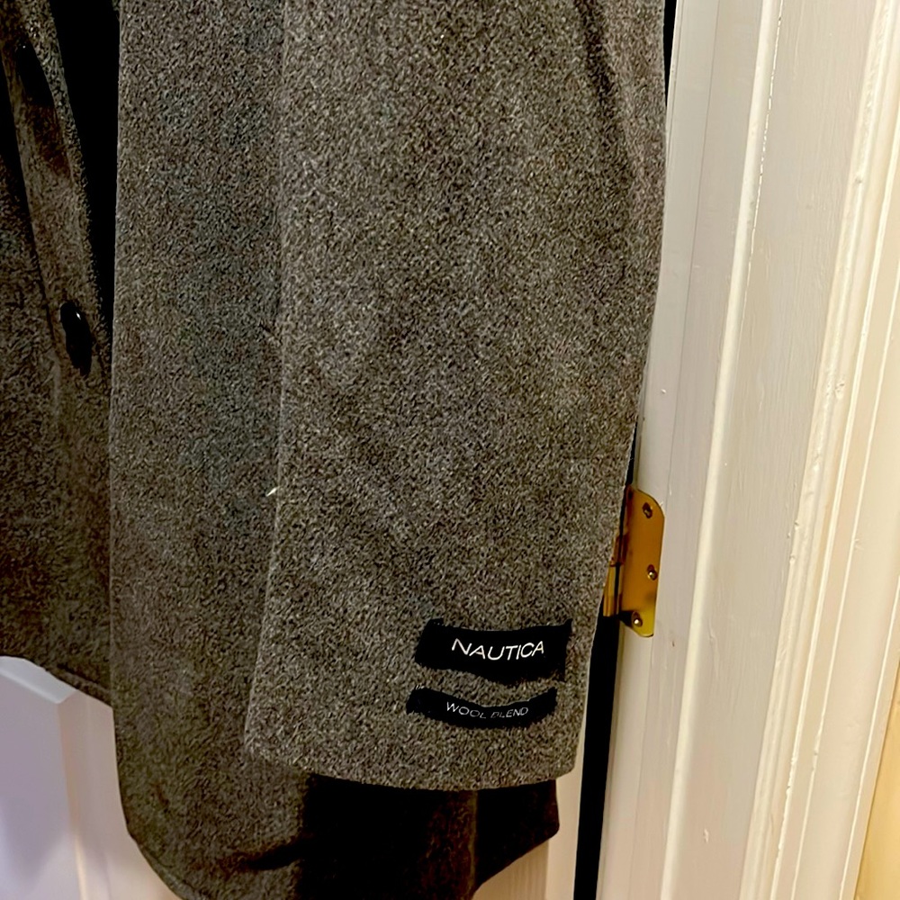 Grey nautica winter coat